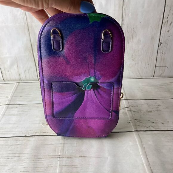 Monarque Georgia O'Keeffe Petunia Crossbody NWT - Picture 10 of 11
